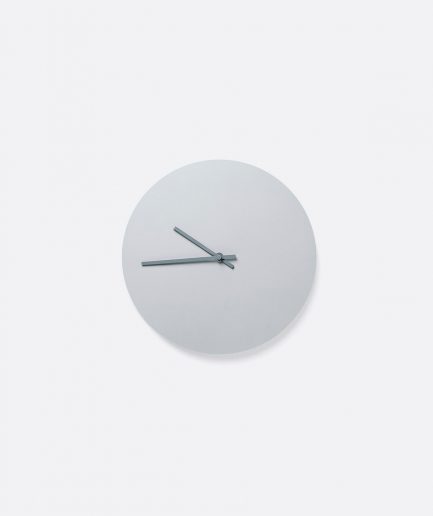 Steel wall clock